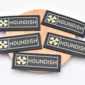 PVC miljövänlig mjuk silikon anpassad varumärke